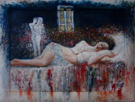  Sen o vášni, olej, 2010