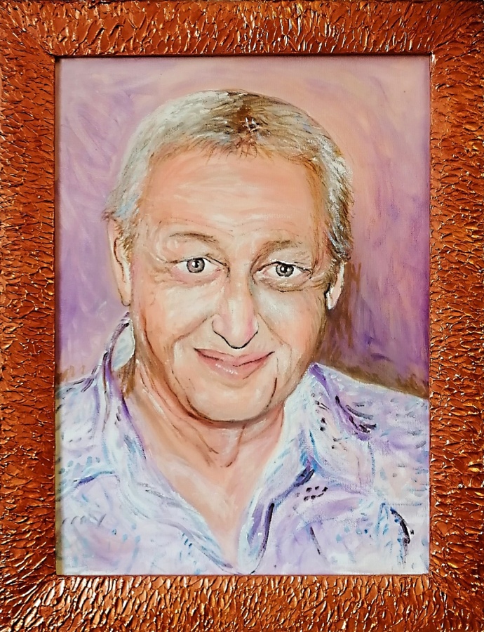 Pepa Karas, olej, 2025